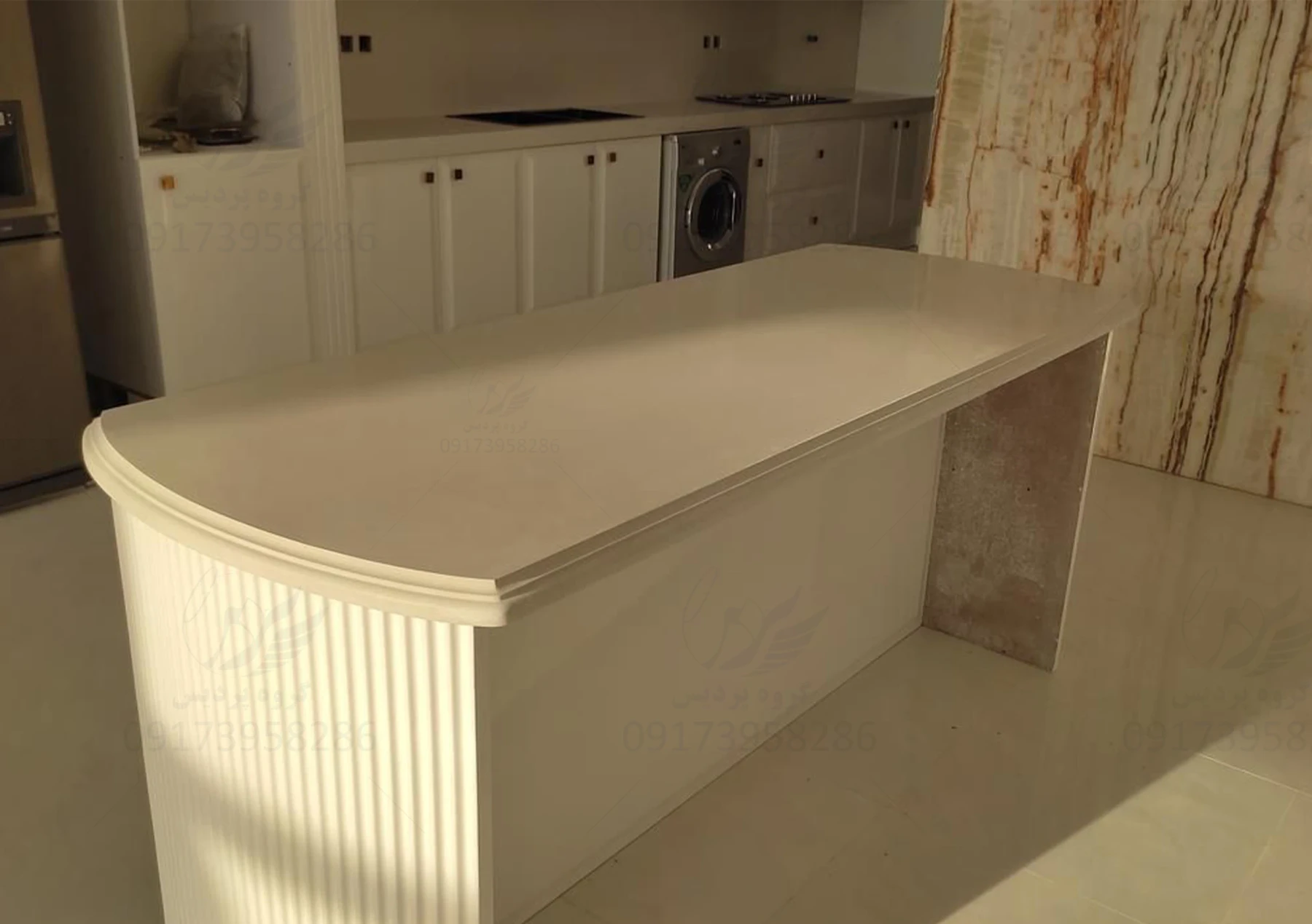 Kindstone 118 Sanded White (Coastal