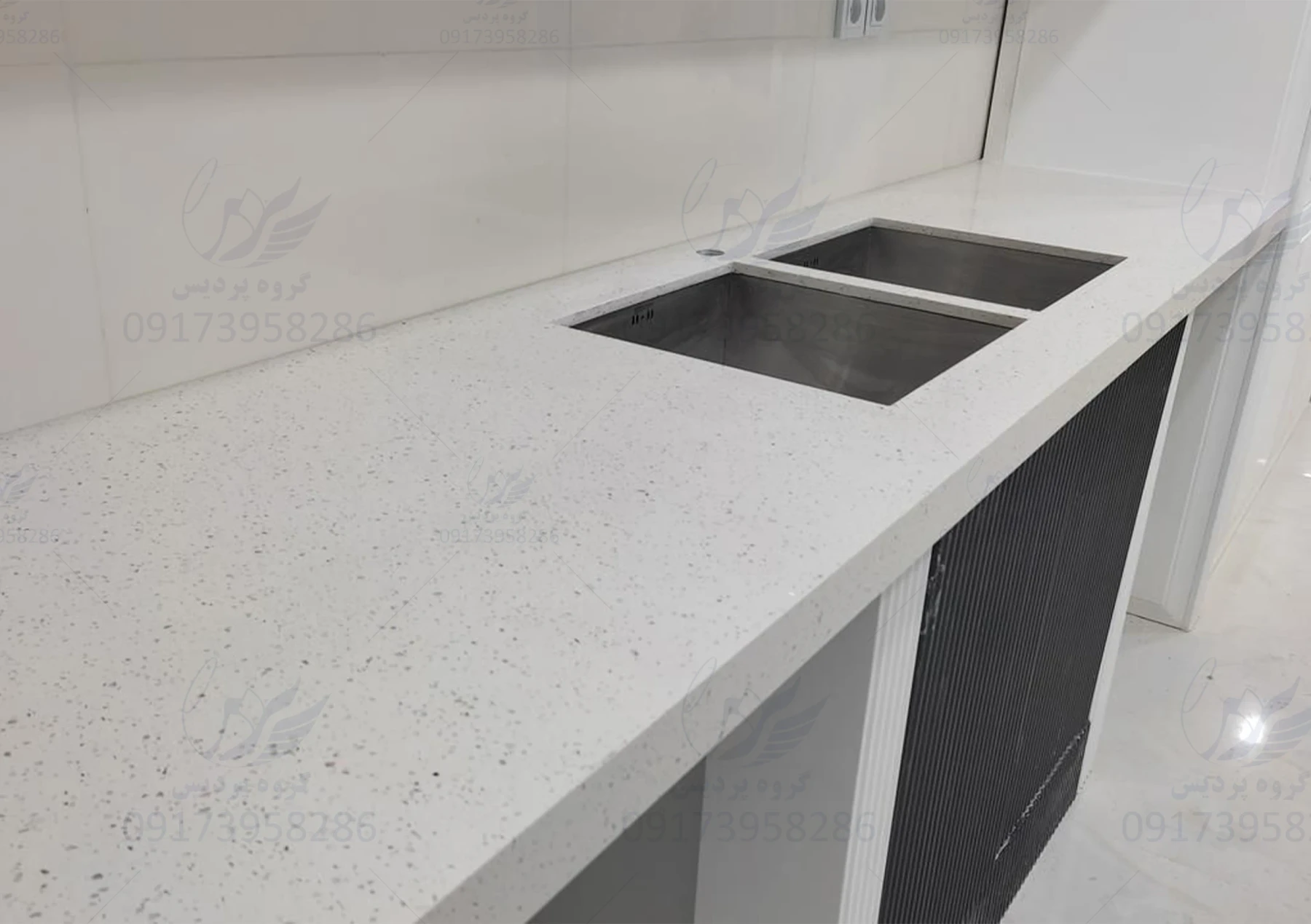 کوارتز کاینداستون کد 312 Galaxy White