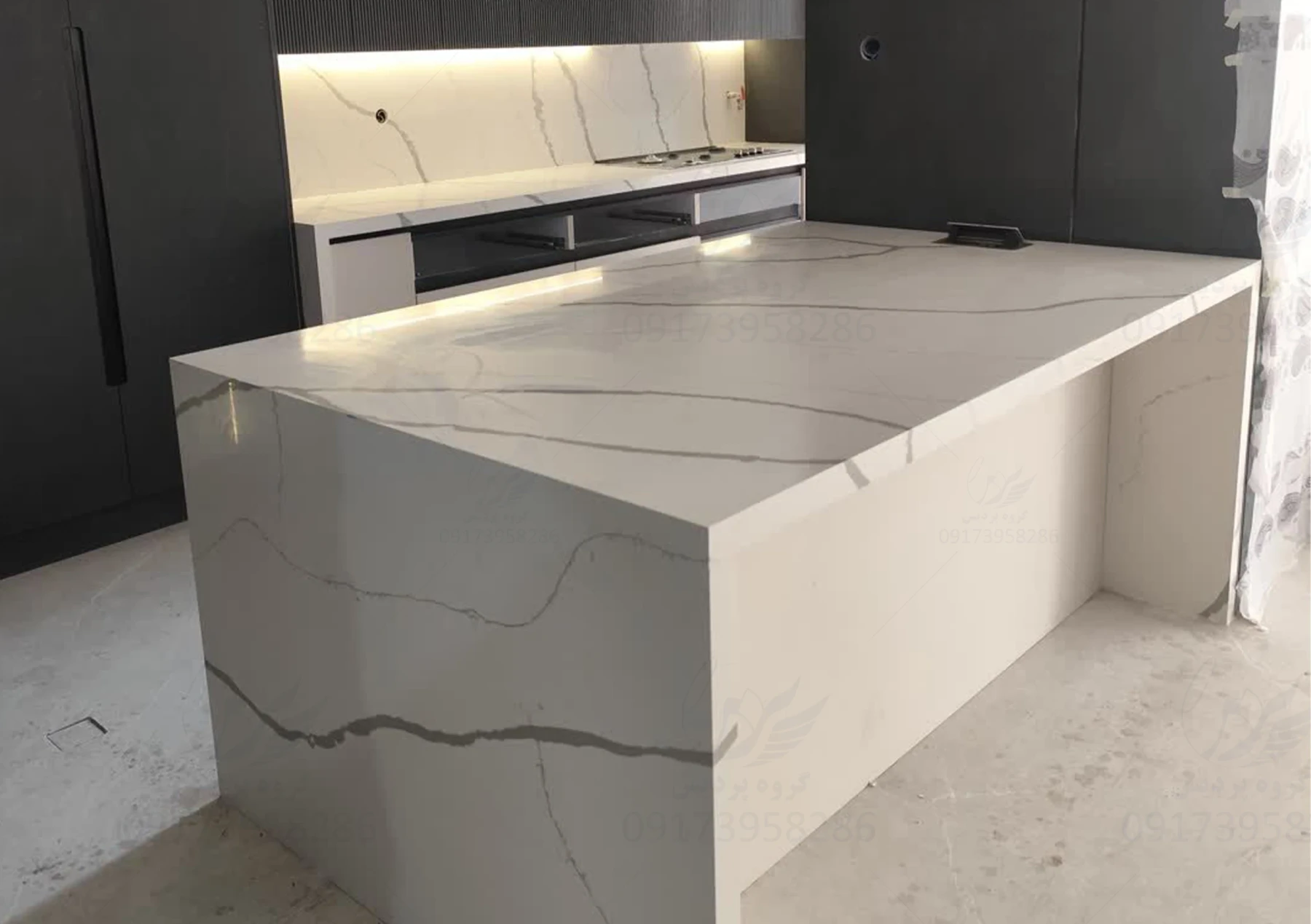 کوارتز کاینداستون کد 611 Calacatta