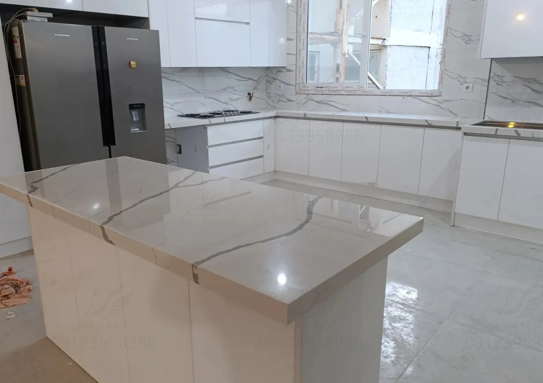کوارتز کاینداستون کد 611 Calacatta